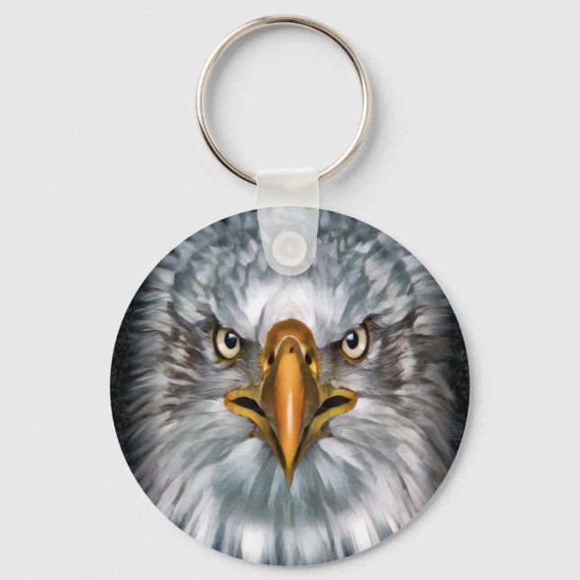 Bald Eagle Keychain (Front)