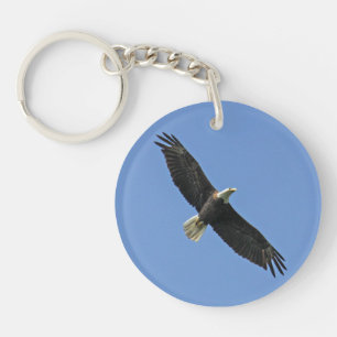 Bald Eagle Keychain