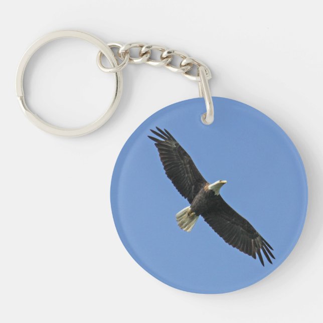Bald Eagle Keychain (Front)