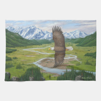 Bald Eagle Kitchen Towel