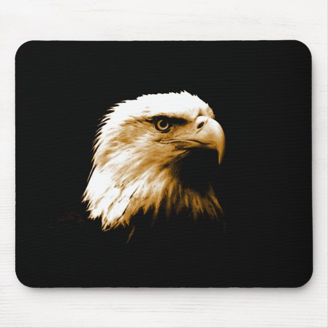 Bald Eagle Mouse Pad (Front)