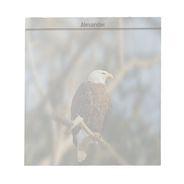 Bald Eagle Notepad (Front)