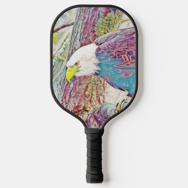 Bald Eagle Pickleball Paddle (Front)