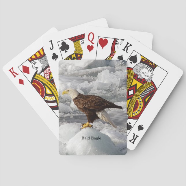 Bald Eagle playing cards (Back)