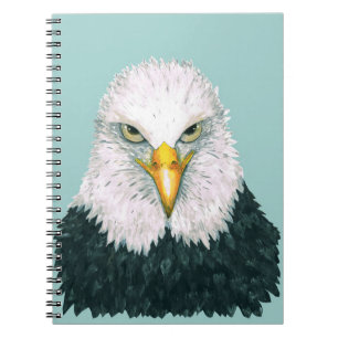 Bald Eagle Portrait Notebook