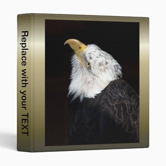 Bald Eagle Portriat Binder (Front/Spine)