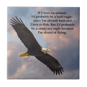 BALD EAGLE QUOTE TILE