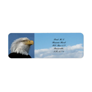 BALD EAGLE- RETURN ADDRESS LABEL
