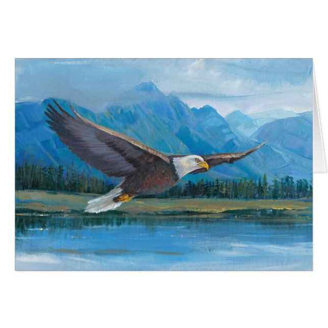 Bald Eagle Soaring (Front Horizontal)