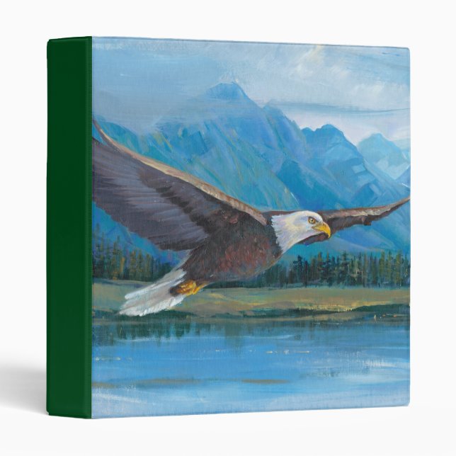 Bald Eagle Soaring Binder (Front/Spine)