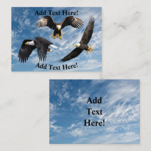 Bald Eagle Soaring Business Card