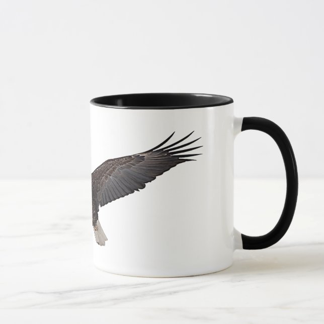 Bald Eagle Soaring Mug (Right)
