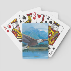 Bald Eagle Soaring Playing Cards
