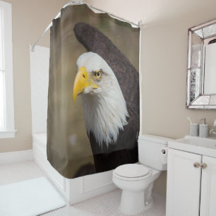 Bald Eagle Spirit – Bold Statement Shower Curtain