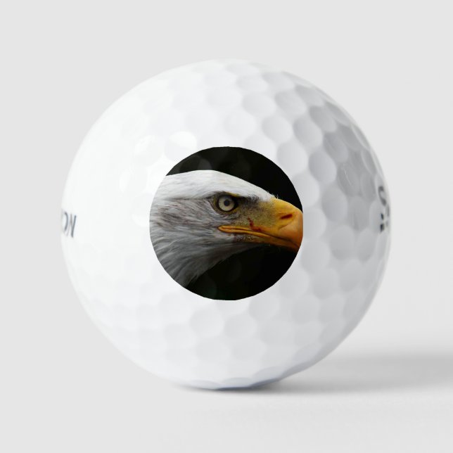 Bald Eagle ssf gbcna Golf Balls (Front)