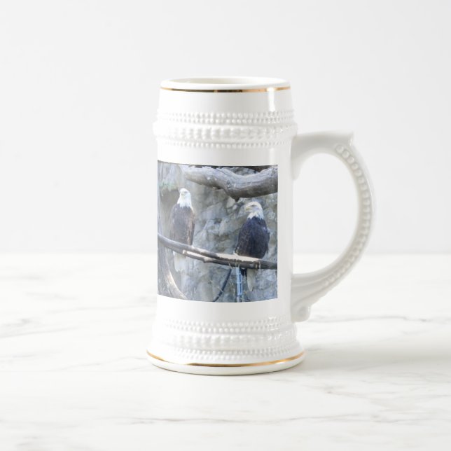 Bald Eagle stein/mug Beer Stein (Right)