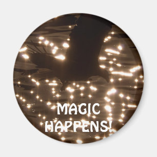 BALD EAGLE & SUNLIT WATER MAGNET