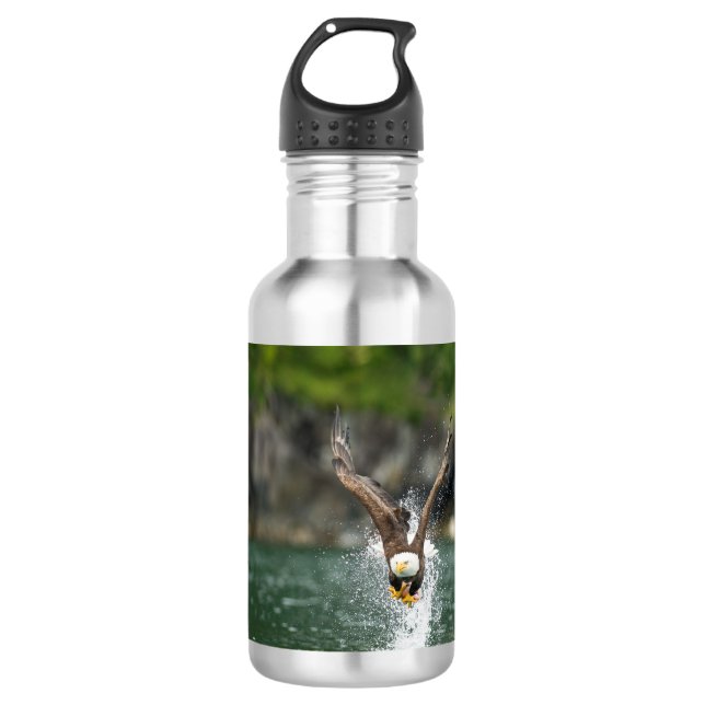 Bald Eagle The Big Catch 532 Ml Water Bottle (Front)