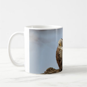 Bald Eagle (The bird giving the bird) Coffee Mug