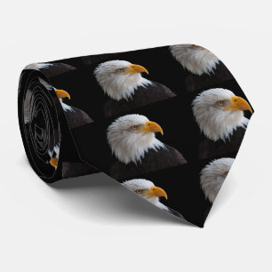 Bald eagle tie