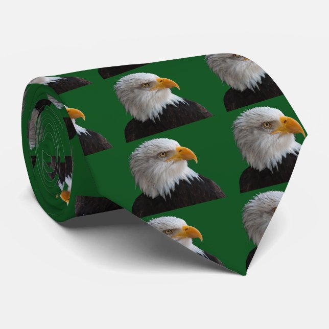 Bald eagle tie (Rolled)
