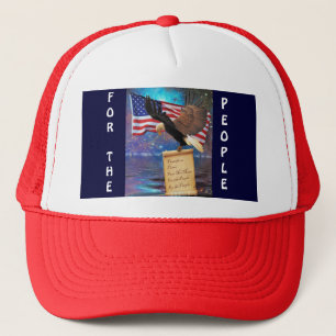 Bald Eagle & USA Drapeau Casquette patriotique