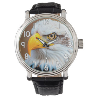 Bald Eagle Wall Clock – American Eagle Wildlife Na Watch