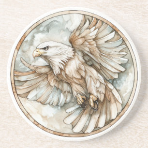 Bald Eagle Wild Tame and Timeless Collection Coaster
