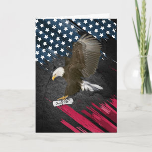 Bald Eagle with 2026 Graduation Diploma Card