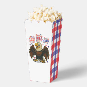 Bald Eagle with Fireworks– USA 250 Years 1776-2026 Favor Box