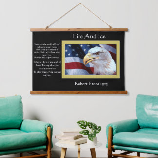 Bald Eagles head  looking at you Hanging Tapestry