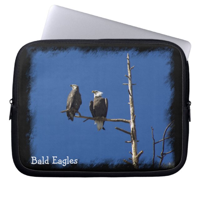 Bald Eagles Laptop Bag (Front)