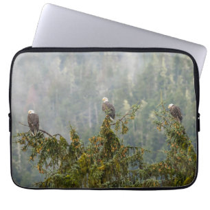 Bald Eagles Tongass National Forest Alaska Laptop Sleeve
