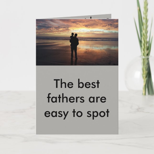 Bald Father's Day Card (Front)