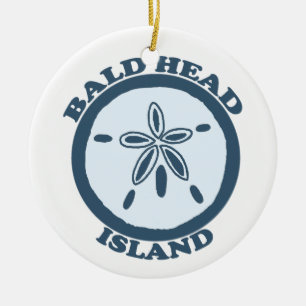 Bald Head Island. Ceramic Ornament