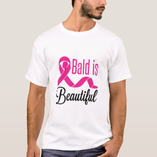 Bald Is Beautiful Breast Cancer Survivor Awareness T-Shirt