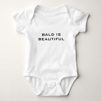 BALD IS BEAUTIFUL - Customized Baby Bodysuit