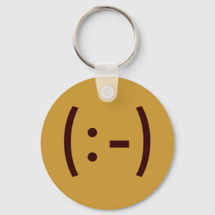 Bald Man Keychain