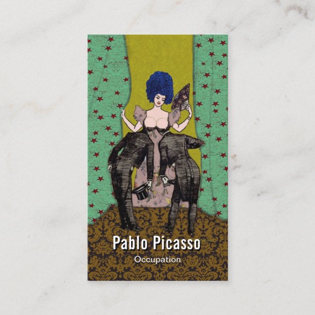 Bald Men - Business Card (Front)