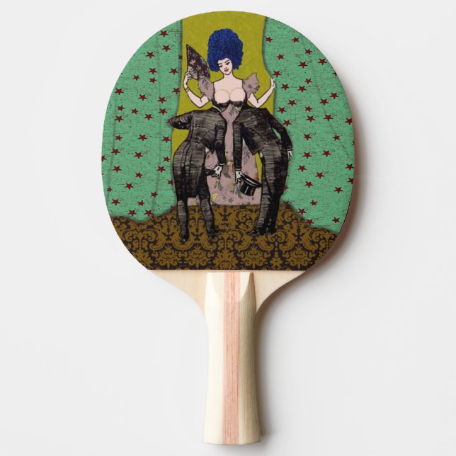 Bald Men - Ping Pong Paddle (Front)