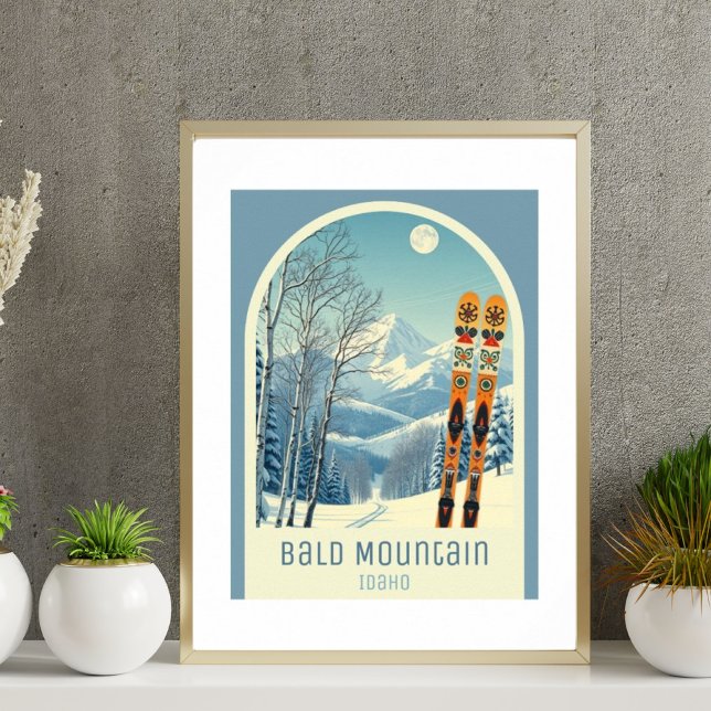 Bald Mountain Idaho ski resort  Poster (Creator Uploaded)
