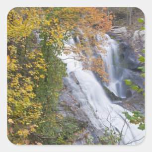 Bald River Falls Square Sticker