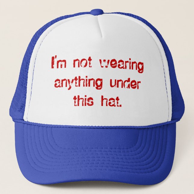 Bald Under the Hat (Front)