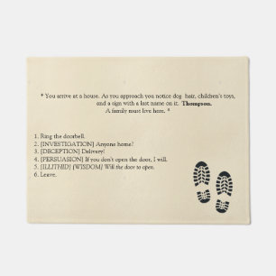 Baldur's Gate 3 Inspired Doormat