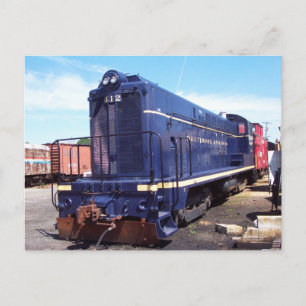 Baldwin B&O Locomotive # 412 Postcard