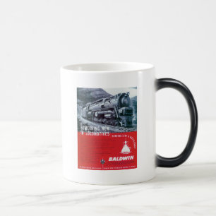 Baldwin Locomotive S-2 PRR Steam Turbine Magic Mug