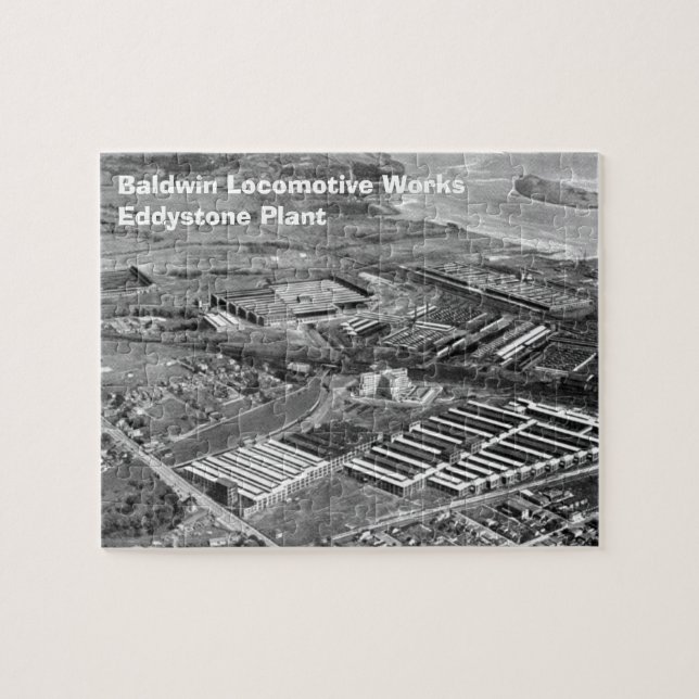Baldwin Locomotive Works, Eddystone Pennsylvania Jigsaw Puzzle (Horizontal)