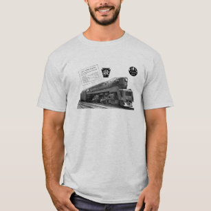 Baldwin-Pennsylvania Railroad T-1 Steam Locomotive T-Shirt