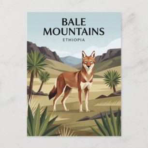 Bale Mountains National Park Ethiopia Postcard