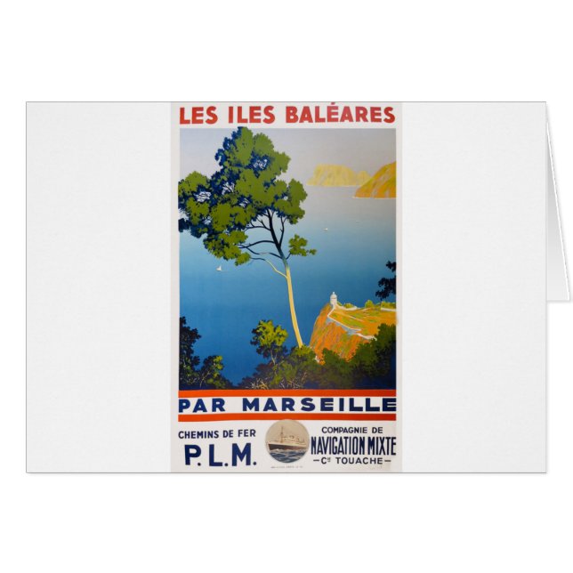 Baléares Vintage Voyage en France (Devant horizontal)